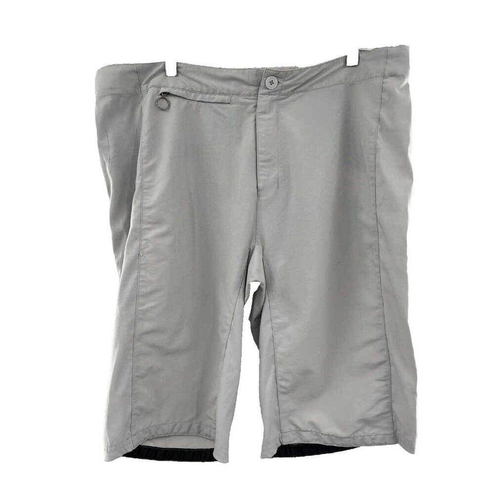 Rapha Cycling Shorts Mens 38" Khaki Touring Stretch Outdoor Cycling 12" Inseam